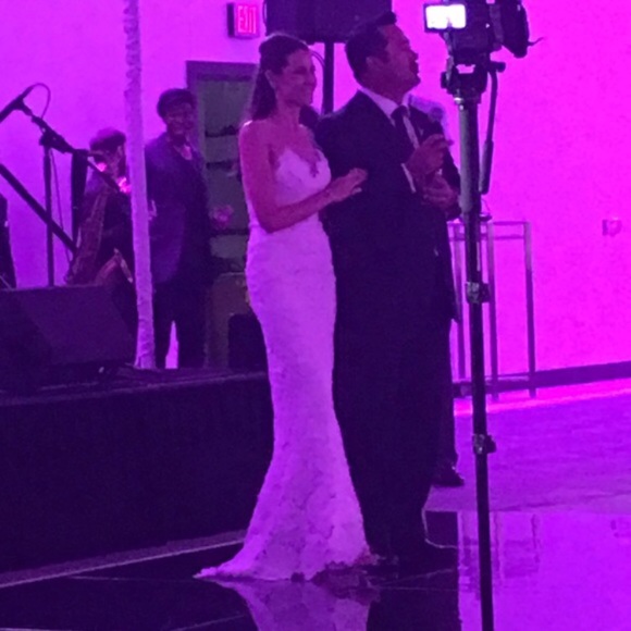 BHLDN Anthropologie WEDDING GOWN size 0 - Picture 7 of 8